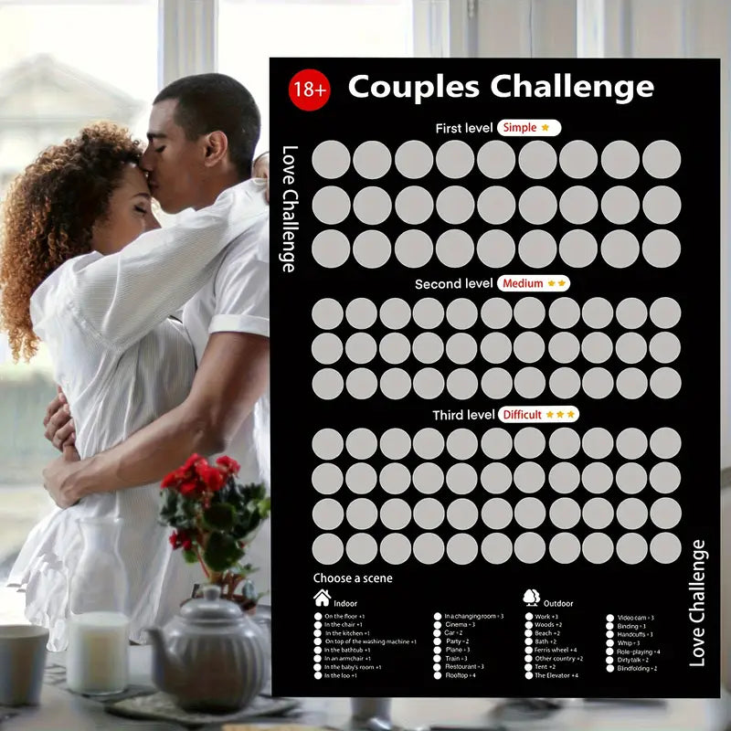Love Challenge Krasloten voor Koppels