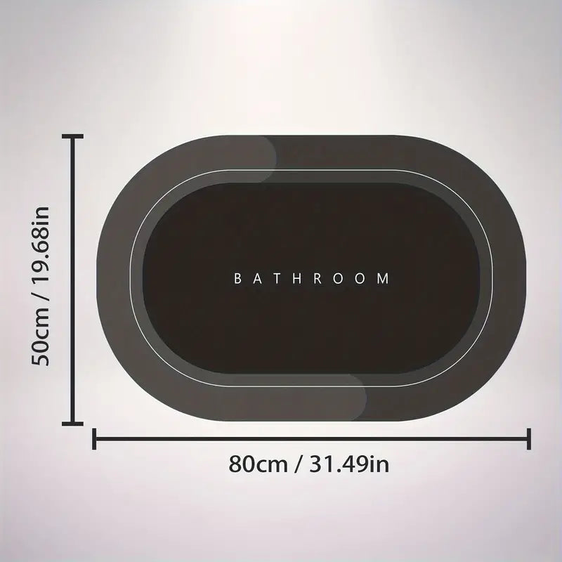 Snel Drogende Badkamermat