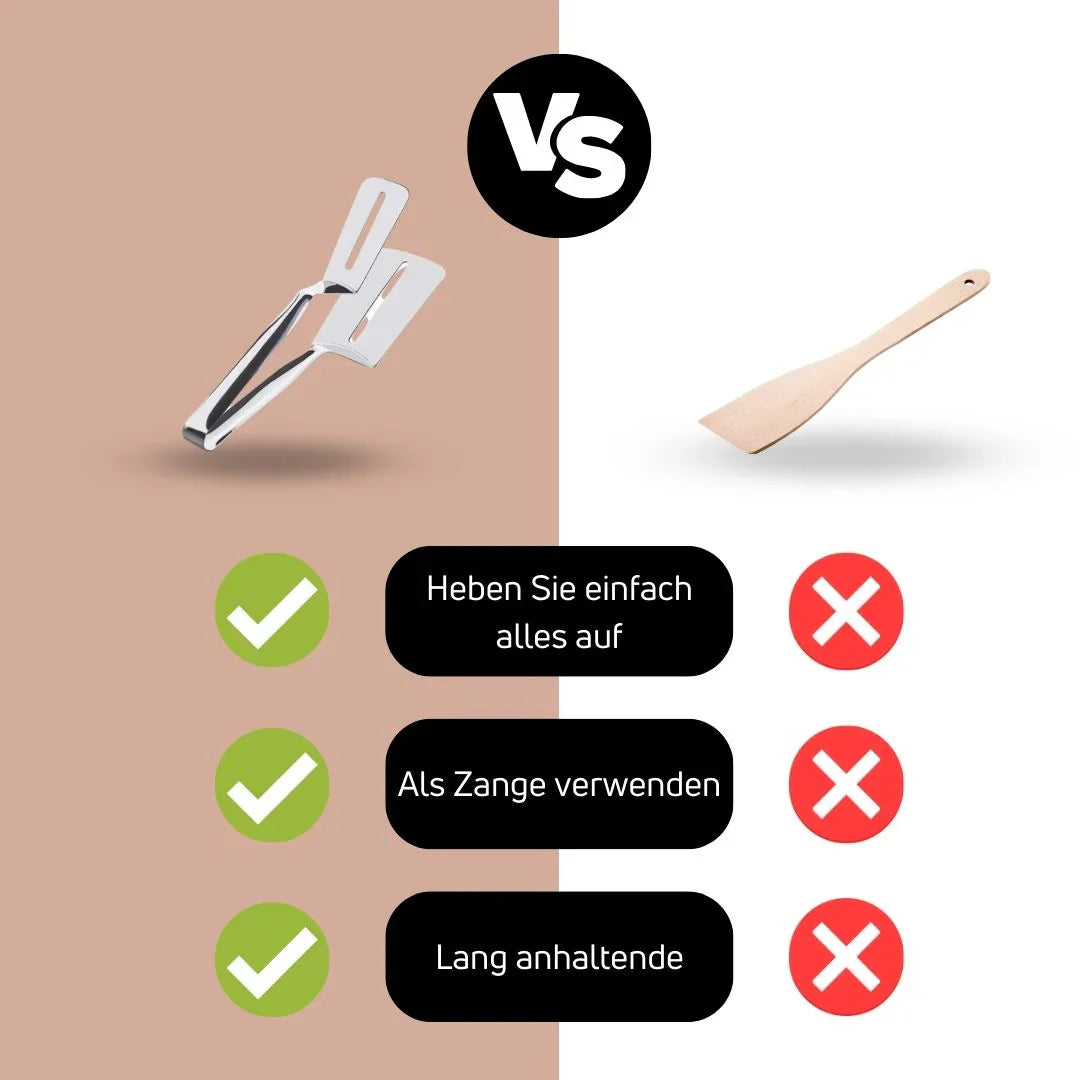 Dubbelzijdige Roestvrijstalen Draaischijf met Antisliphandgreep - Ideaal om Te Grillen en Braden