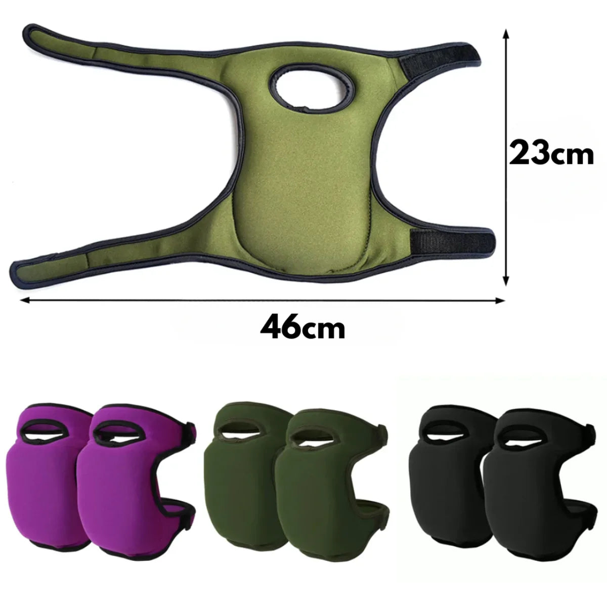 Ergonomische Kniebeschermers voor Tuinieren met Extra Vulling voor Maximaal Comfort