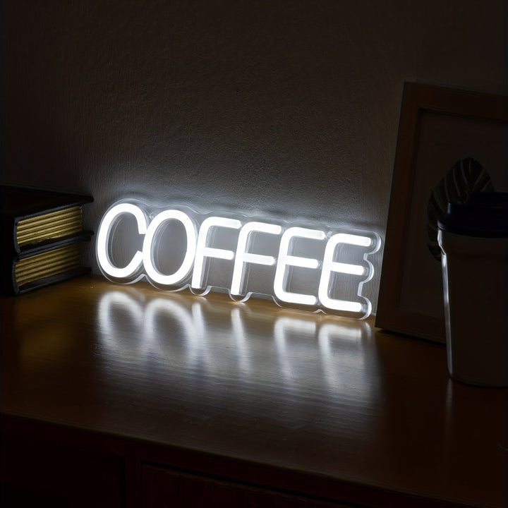 Stijlvol Led Neonlicht Koffie