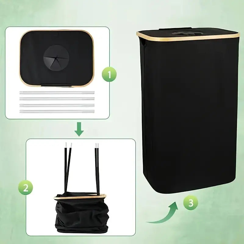 2in1 Opvouwbare Opbergzak voor Plastic Afval of Statiegeldflessen