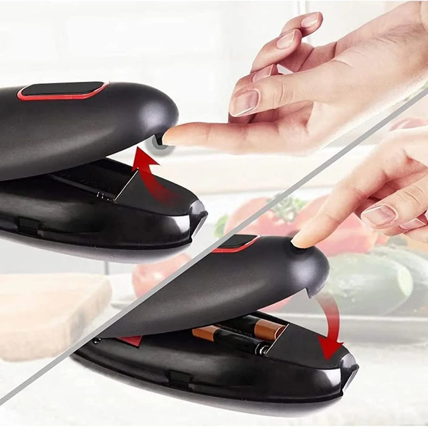 Automatische Blikopener met Ergonomische Handgreep en Éénknopsbediening