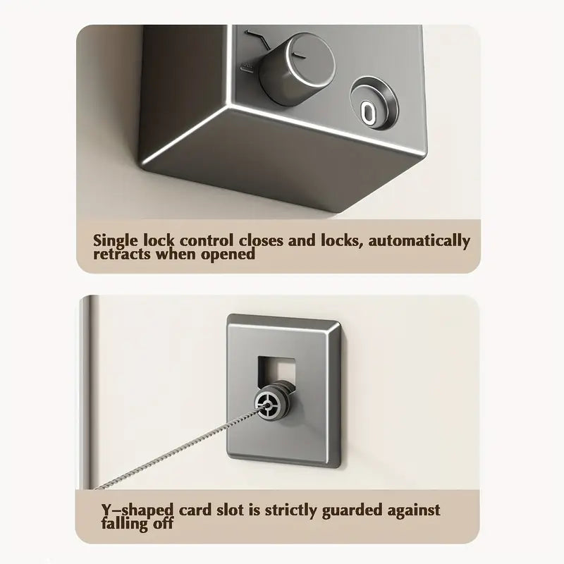 Praktische Uittrekbare Waslijn