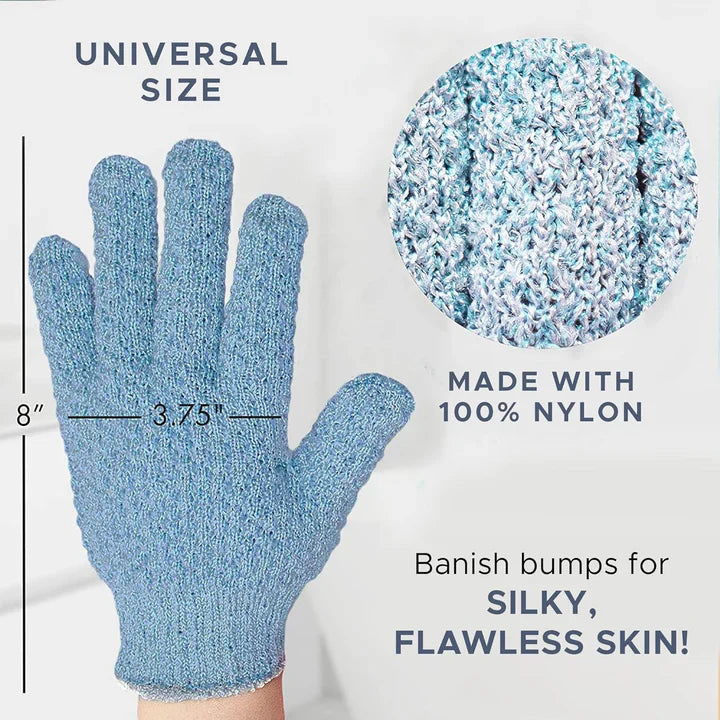 Exfoliërende Badhandschoenen - Set van 2