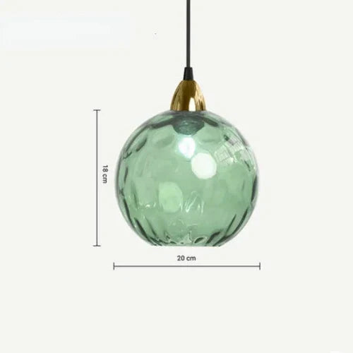 Sferische Glazen Hanglamp