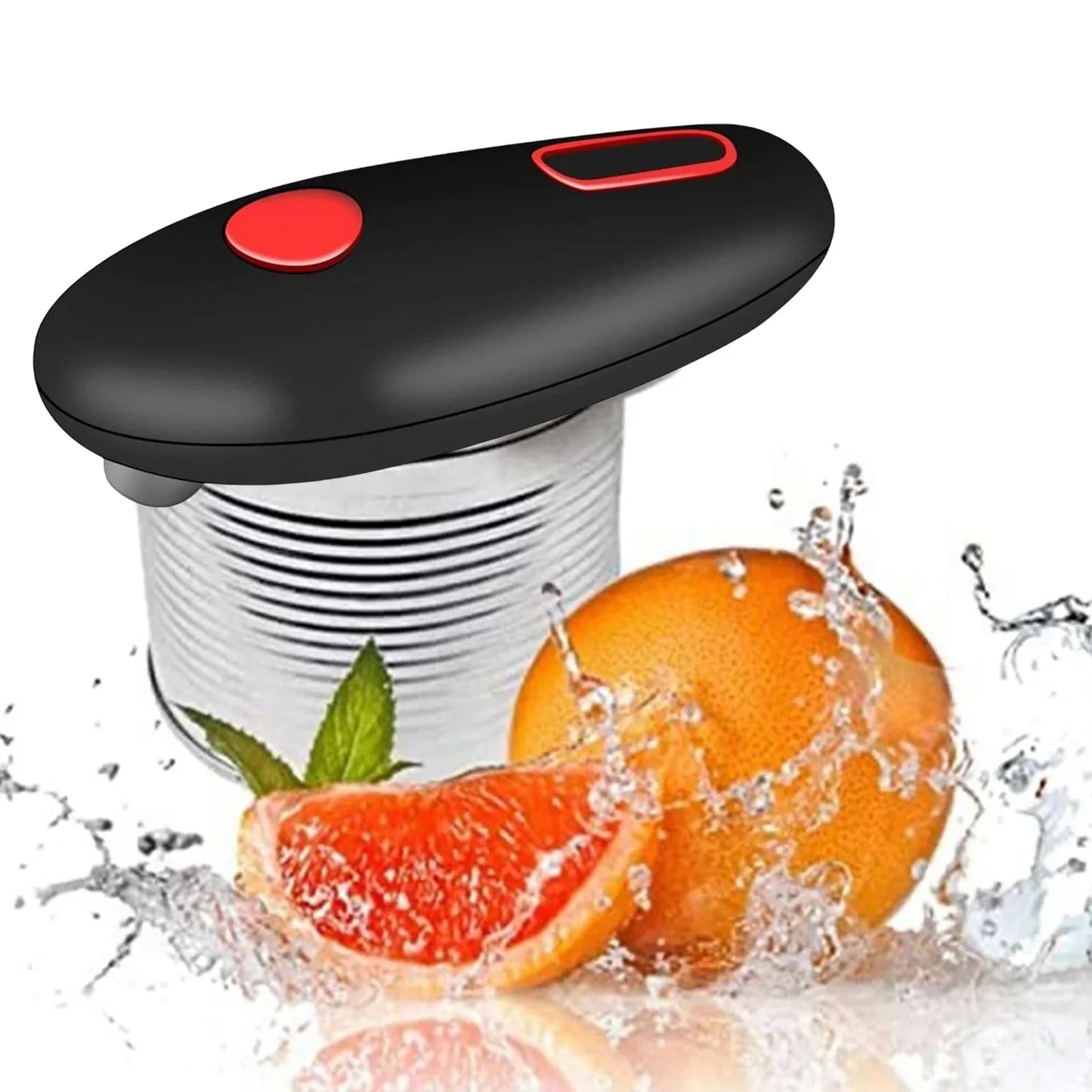 Automatische Blikopener met Ergonomische Handgreep en Éénknopsbediening