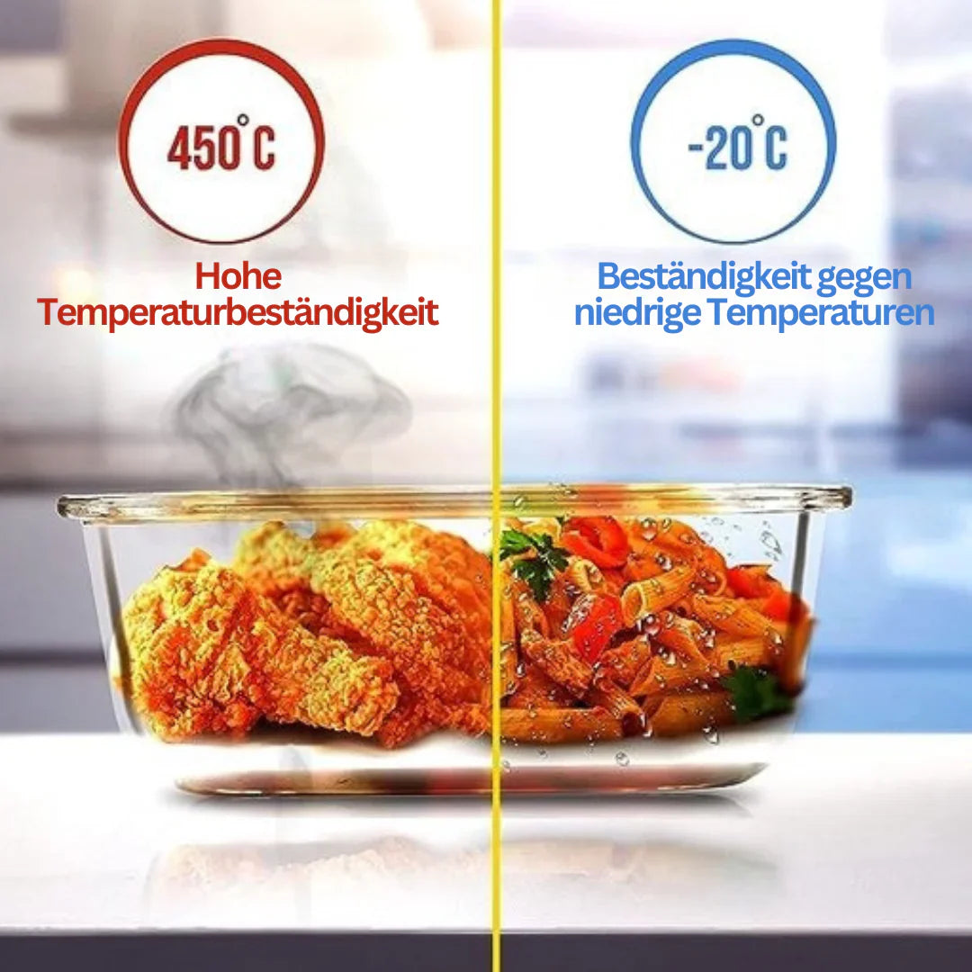 Glazen Voorraadpotten - Luchtdichte Voorraadpotten met Deksel voor Keuken en Maaltijdbereiding