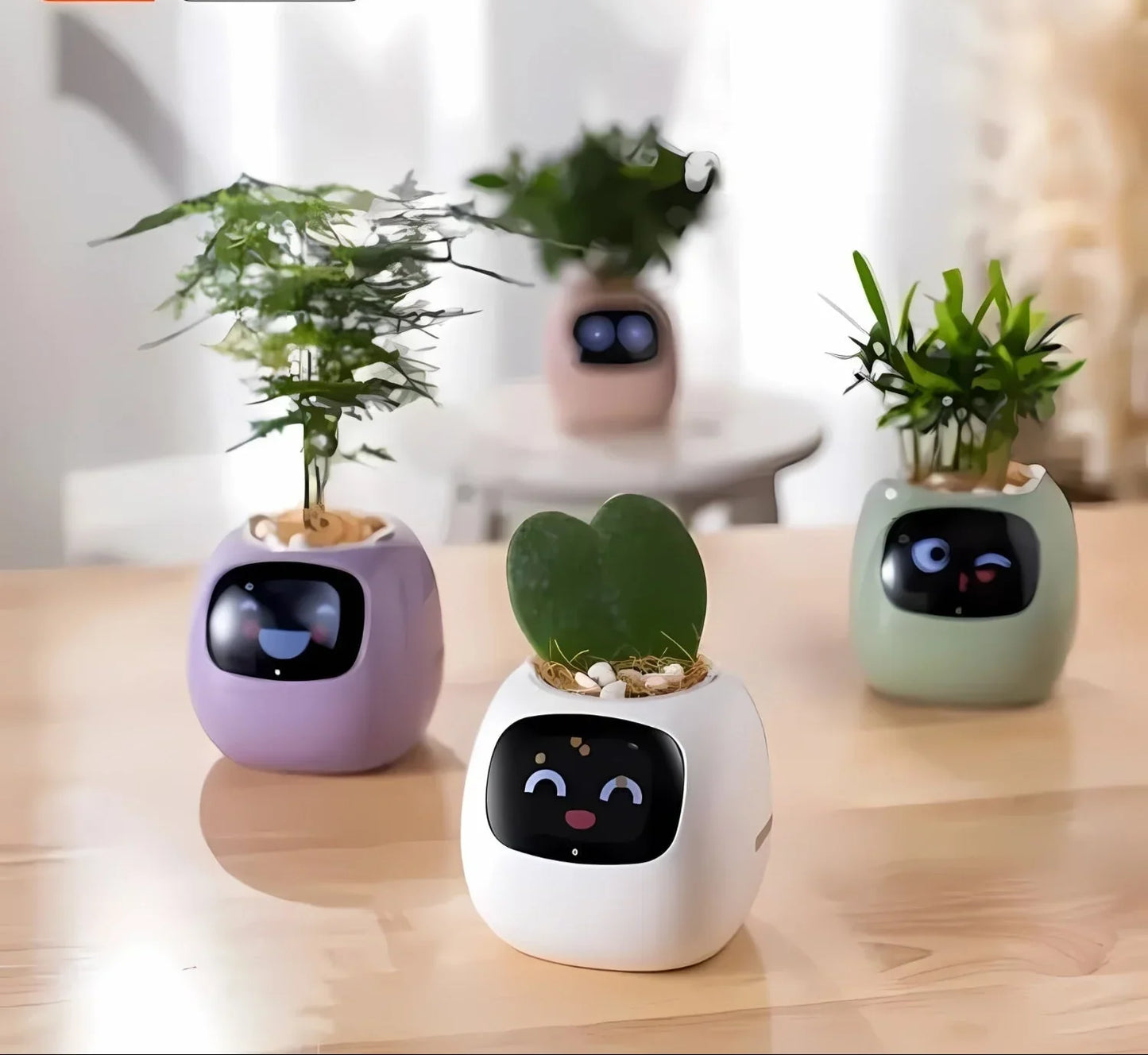 Automatische Slimme Bloempot met Bewateringssysteem en Led-verlichting