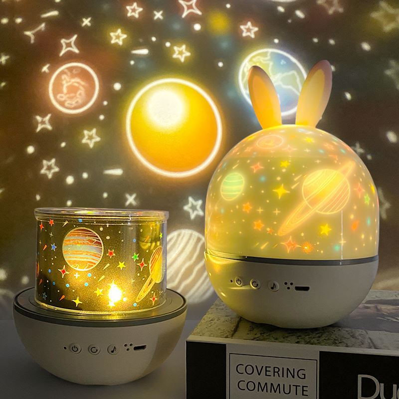 Magische Kinderkamerlamp met Sterreneffect