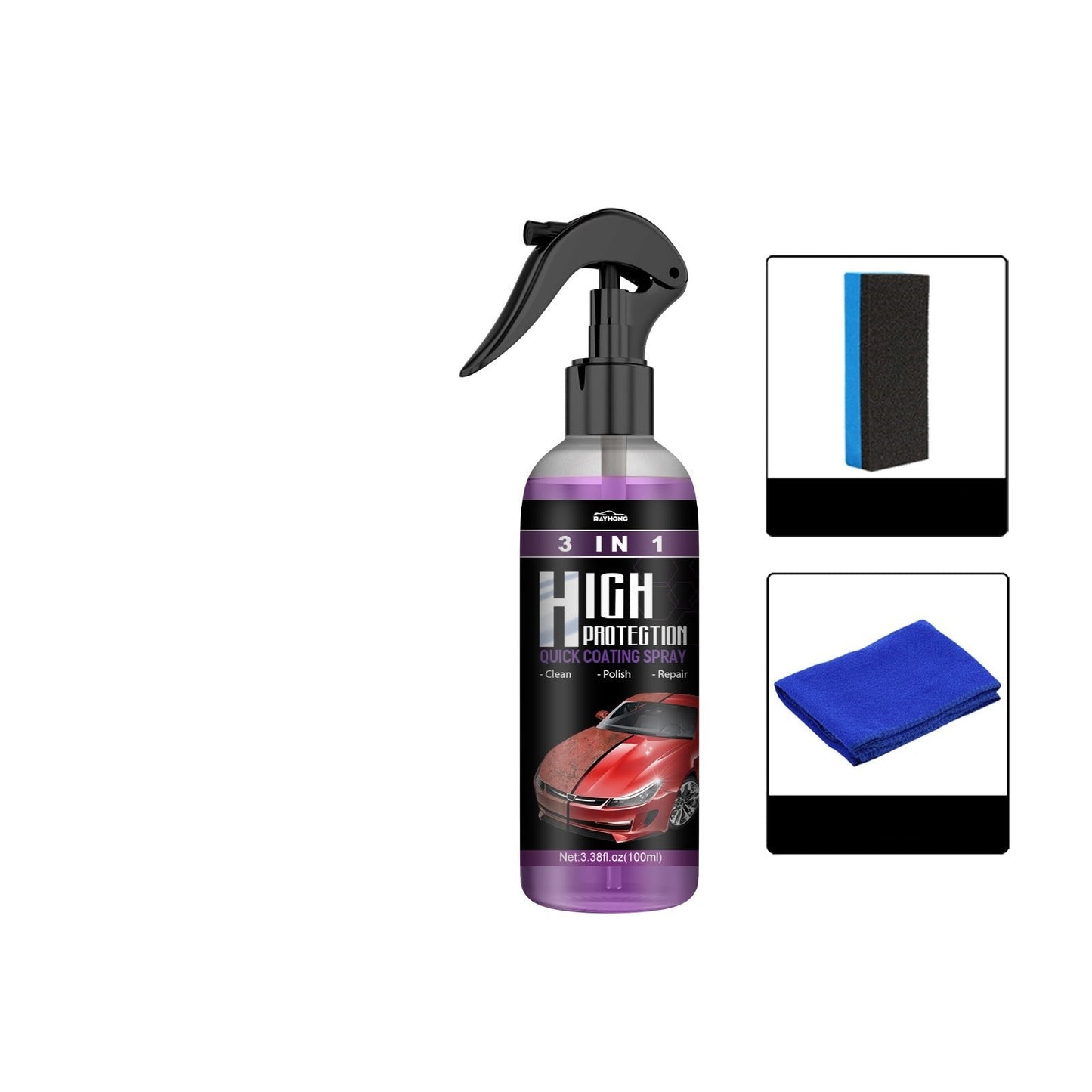 3in1 Verbeterde Autocoating Spray