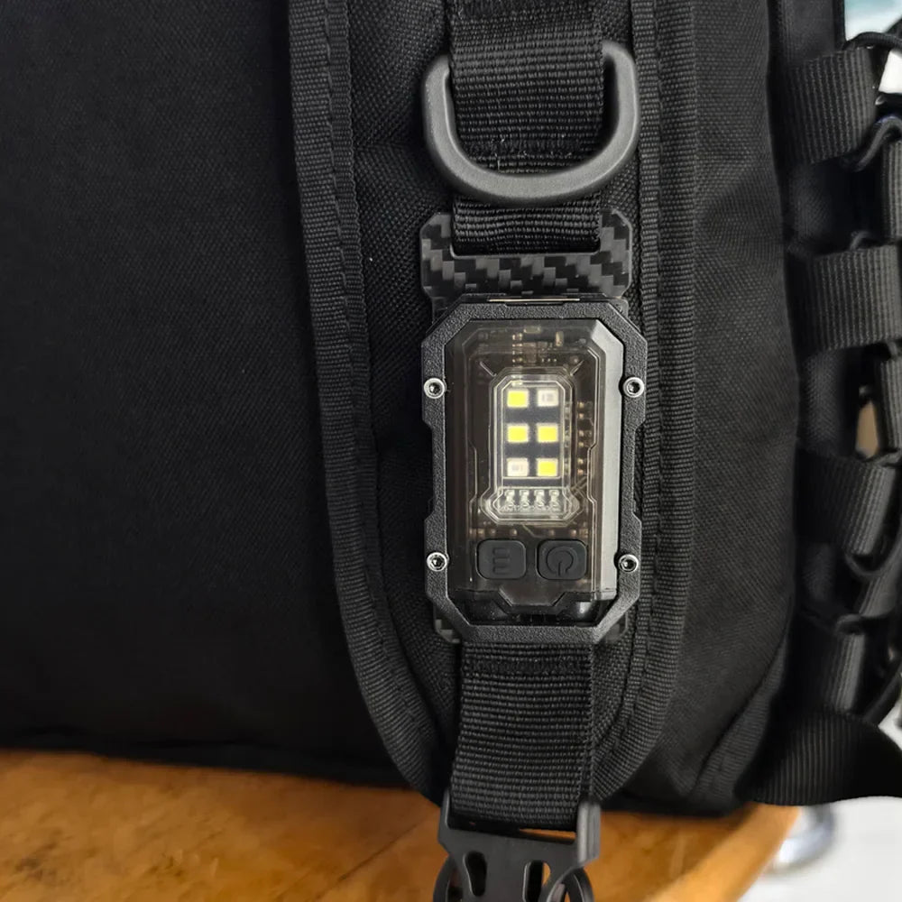 Magnetische Led-zaklamp met Draaghouder - Handsfree Werklamp voor Buiten en Reparaties