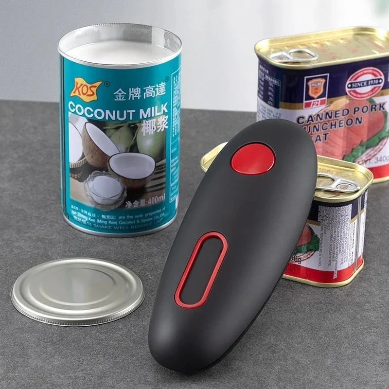 Automatische Blikopener met Ergonomische Handgreep en Éénknopsbediening