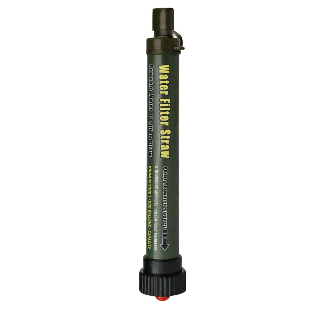 Waterfilter voor Buiten - Draagbare Waterzuiveraar voor op de Camping met Handpomp