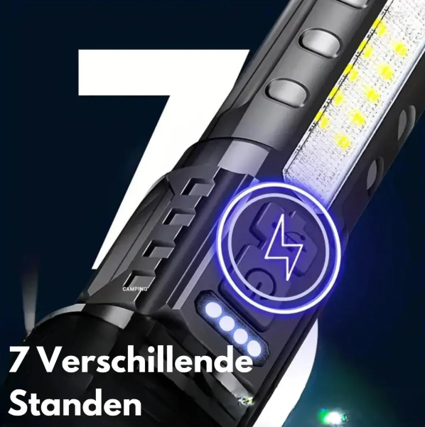 Hoogwaardige Militaire Zaklamp met 5000 Lumen