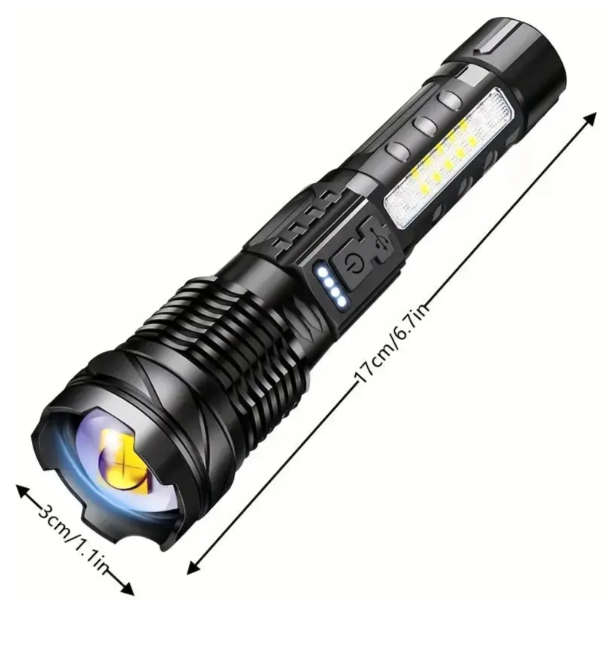 Hoogwaardige Militaire Zaklamp met 5000 Lumen