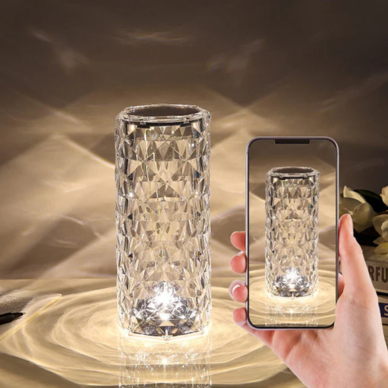 Led Lamp in Kristalontwerp