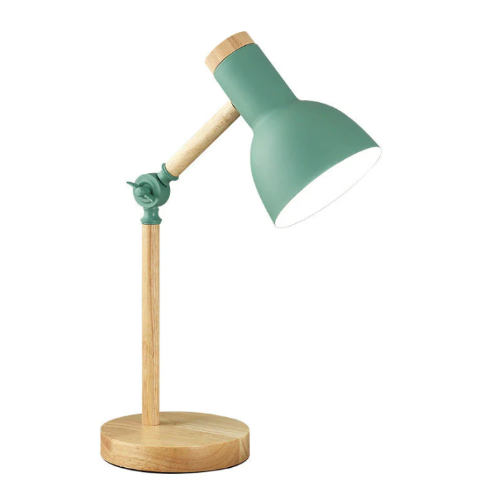 Scandinavische Houten Tafellamp