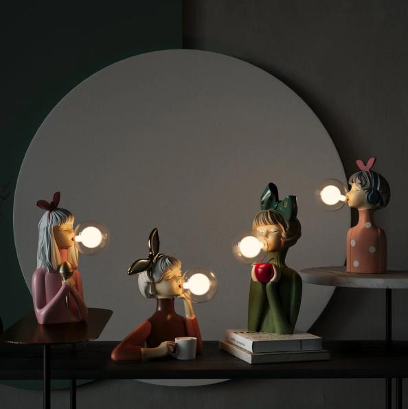 Creatieve Kauwgombubbellamp
