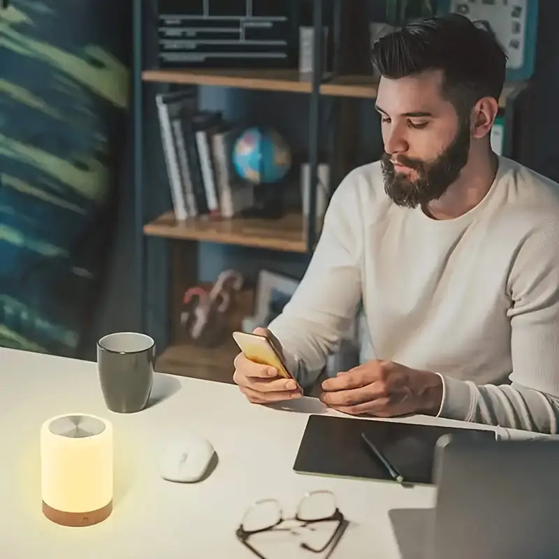 Dimbaar Led Nachtlampje met Modern Ontwerp en Kleurverandering
