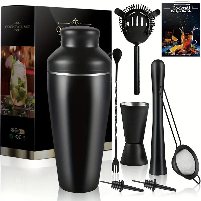 Professionele Cocktailset - Roestvrijstalen Bartender Set voor Perfecte Drankjes