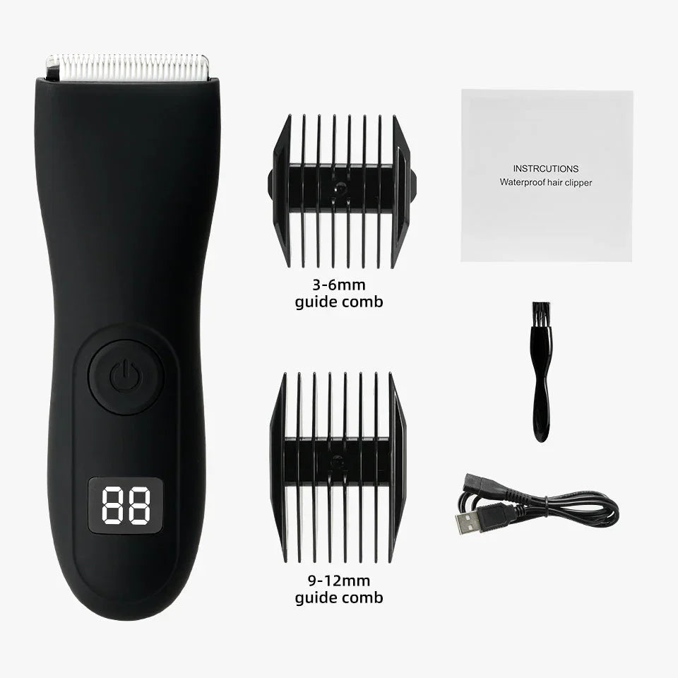 Trimmer voor Mannen en Scheerapparaat voor Vrouwen met Bikini-opzetstuk