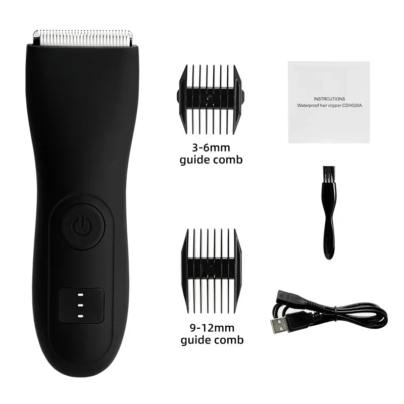 Trimmer voor Mannen en Scheerapparaat voor Vrouwen met Bikini-opzetstuk
