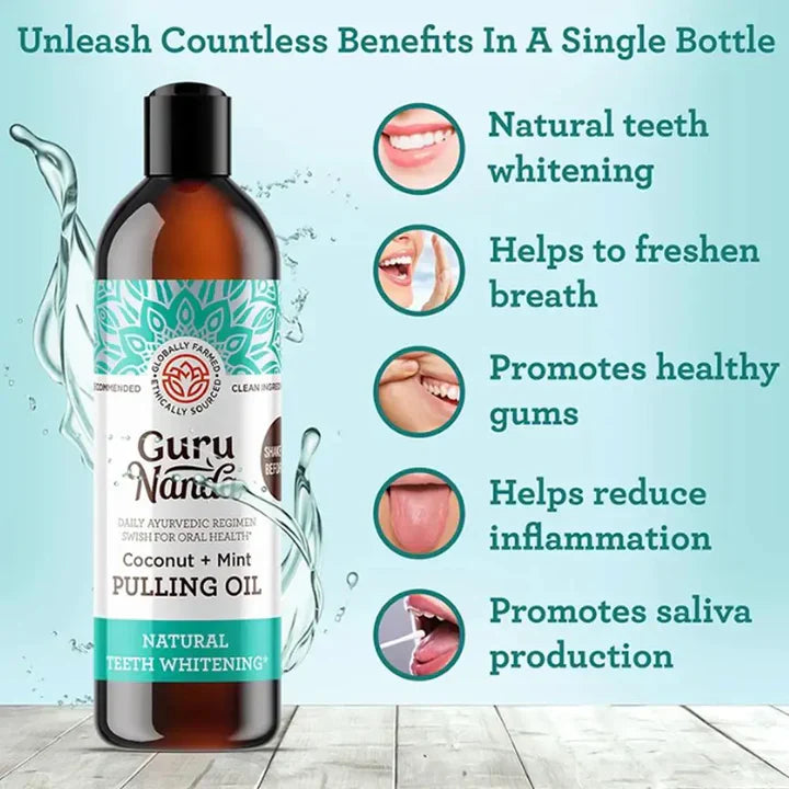 Cocomint Mondolie - 7 Essentiële Oliën en Vitaminen voor Mondverzorging