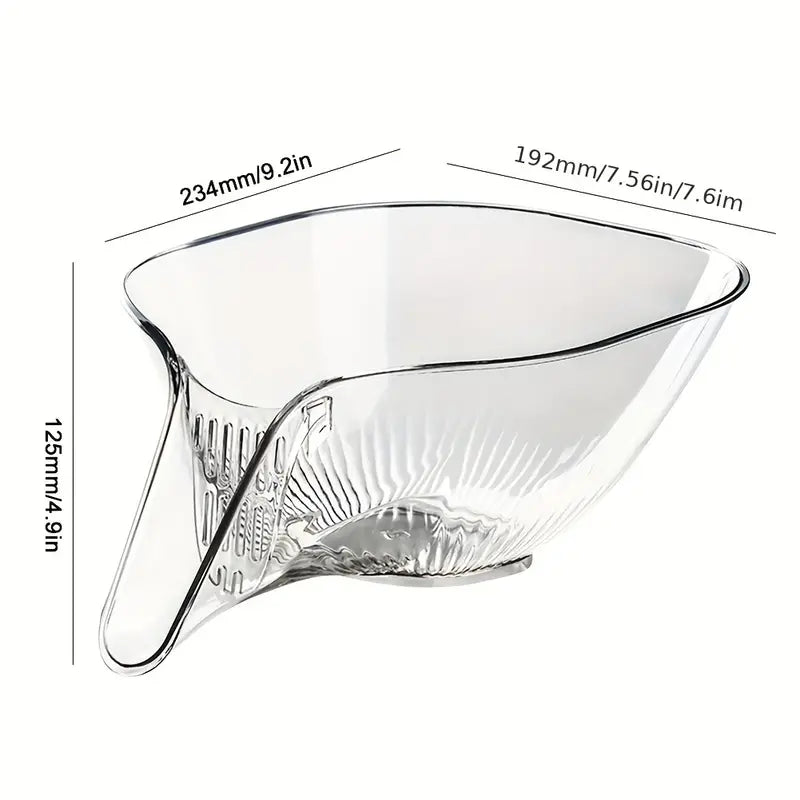 Praktische Uitlekzeef voor in de Keuken