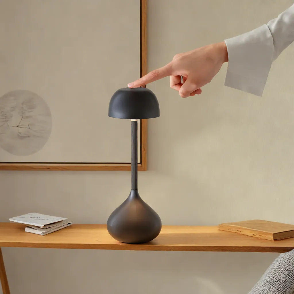 Draadloze Dimbare Paddenstoel Tafellamp