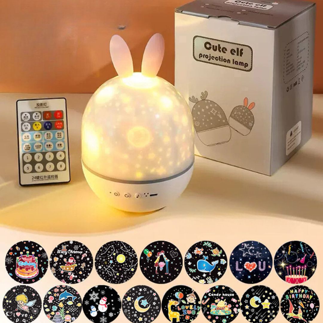 Magische Kinderkamerlamp met Sterreneffect