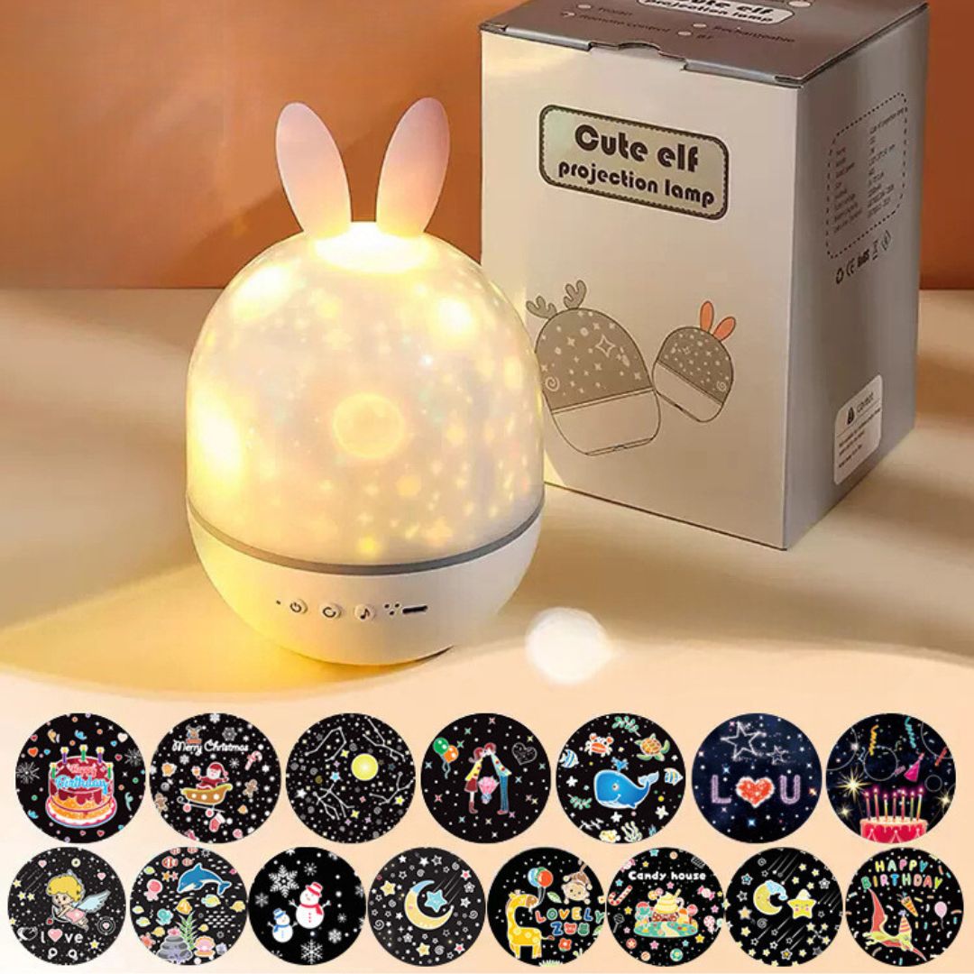 Magische Kinderkamerlamp met Sterreneffect