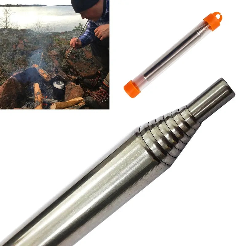 Survival Blaaspijp voor Kampvuur & Buiten Koken