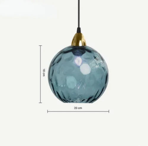 Sferische Glazen Hanglamp