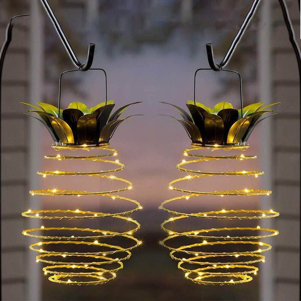 Ananas Tuinlamp op Zonne-energie