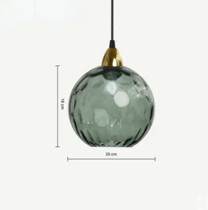 Sferische Glazen Hanglamp