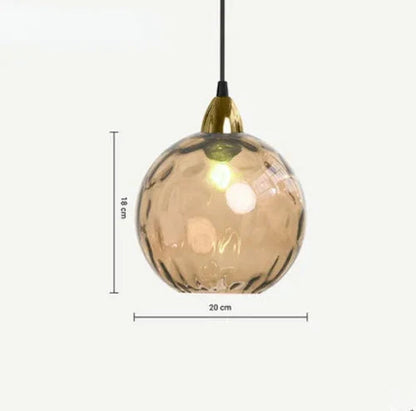 Sferische Glazen Hanglamp