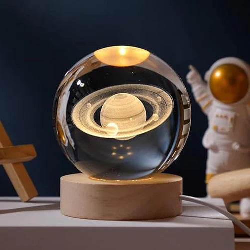 Kristallen Bol met Lichtgevende Maan