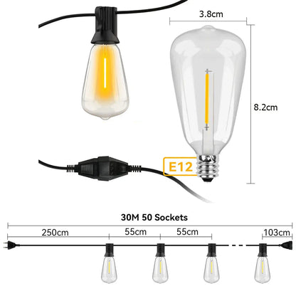 Weerbestendige Led-feeverlichting