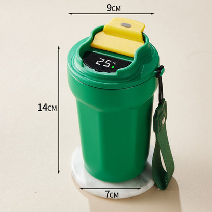 Roestvrijstalen Koffiemok met Led Temperatuurweergave 450 Ml