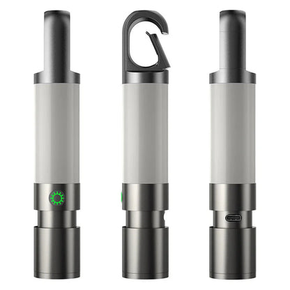 Led Zaklamp met Meerkleurenfilters - Oplaadbare Usb-c Zaklamp met Kampeer- en Noodlichtfunctie