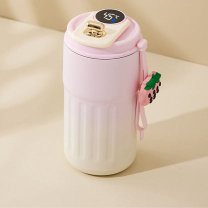 Roestvrijstalen Koffiemok met Led Temperatuurweergave 450 Ml