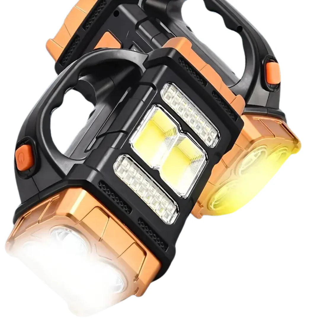 3-in-1 Zaklamp voor Noodgevallen met Usb-oplader en Handvat