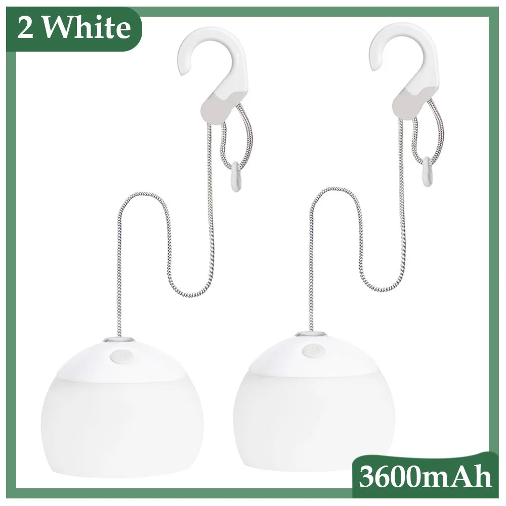 Retro Led Campinglamp - Oplaadbaar Usb-lampje