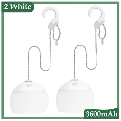 Retro Led Campinglamp - Oplaadbaar Usb-lampje