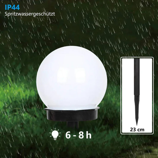 Set van 3 Waterdichte Led Solarlampen voor in de Tuin