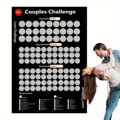 Love Challenge Krasloten voor Koppels