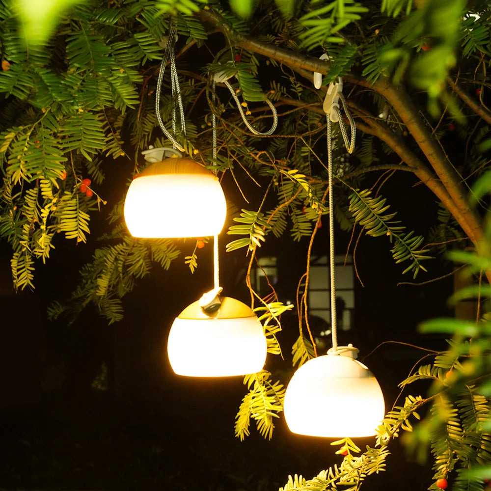 Retro Led Campinglamp - Oplaadbaar Usb-lampje