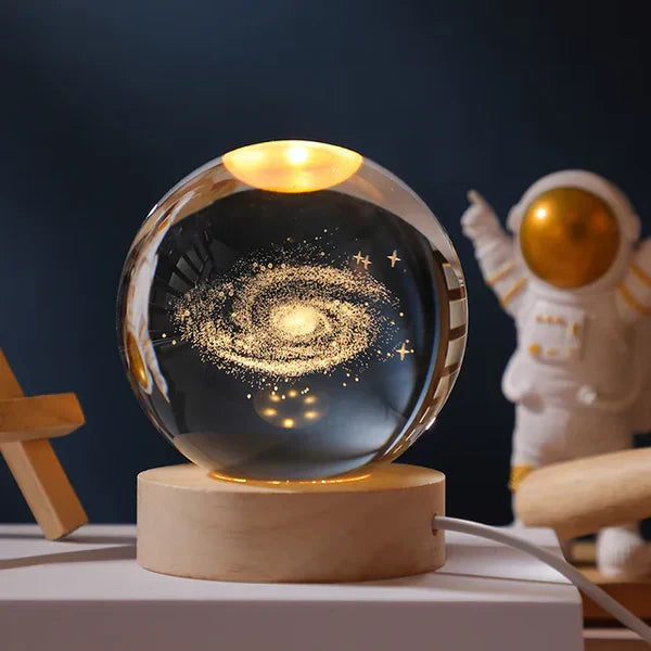 Kristallen Bol met Lichtgevende Maan