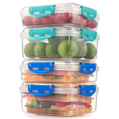Lekvrije Lunchtrommels ( Set van 4 )